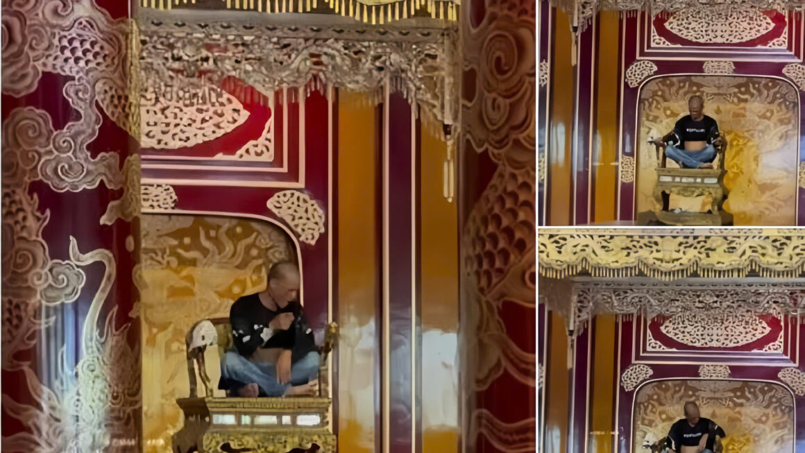 Người đàn ông đập phá Ngai vua triều Nguyễn ở Huế có thể bị phạt đến 7 năm tù